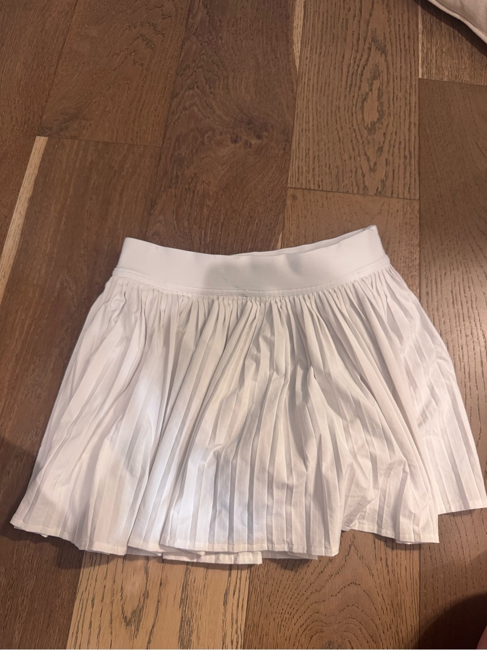 lululemon athletica White Pleated Skirt